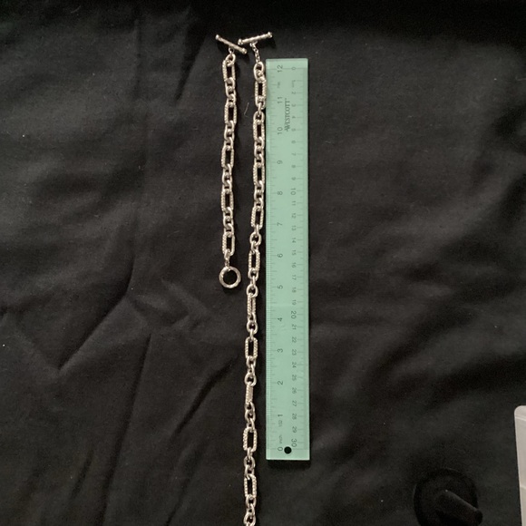 Silver Necklace and matching Bracelet - Picture 3 of 6